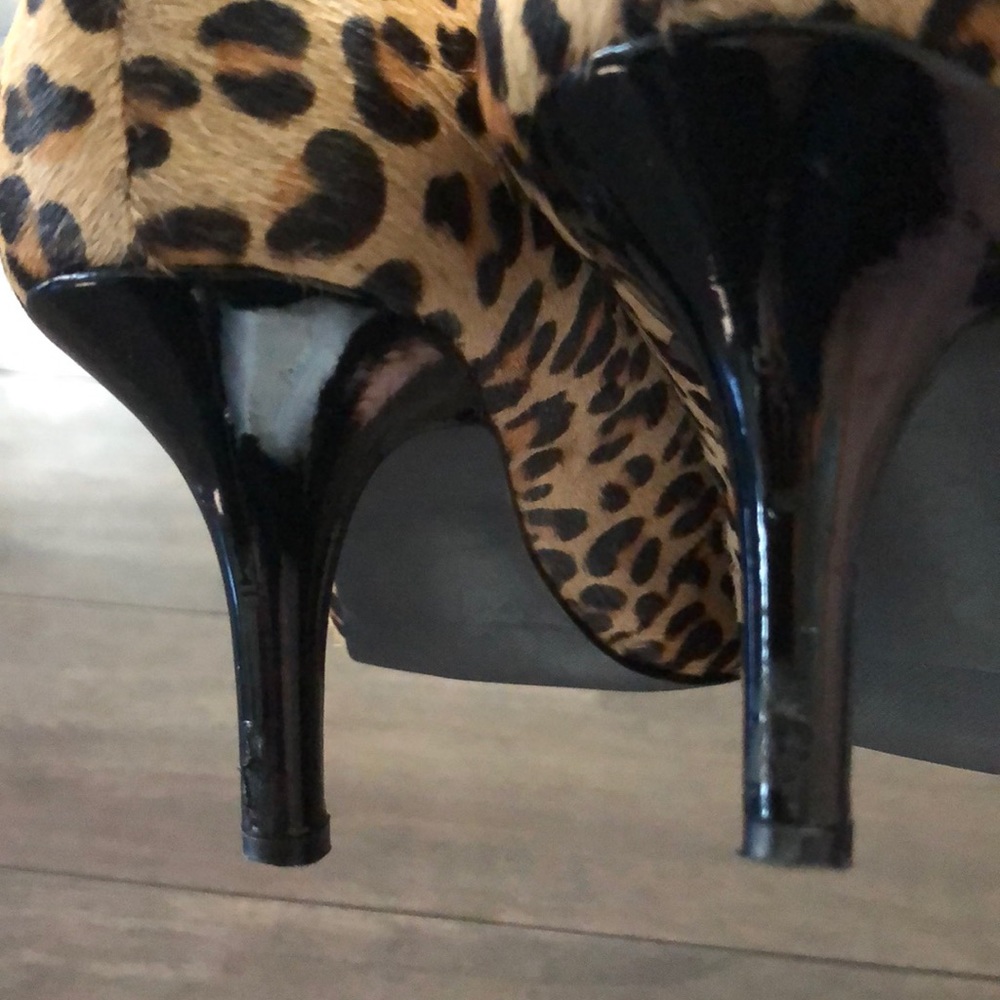 Alfani Leopard Print Heels/Pumps, Size 9.5 - Picture 6 of 8